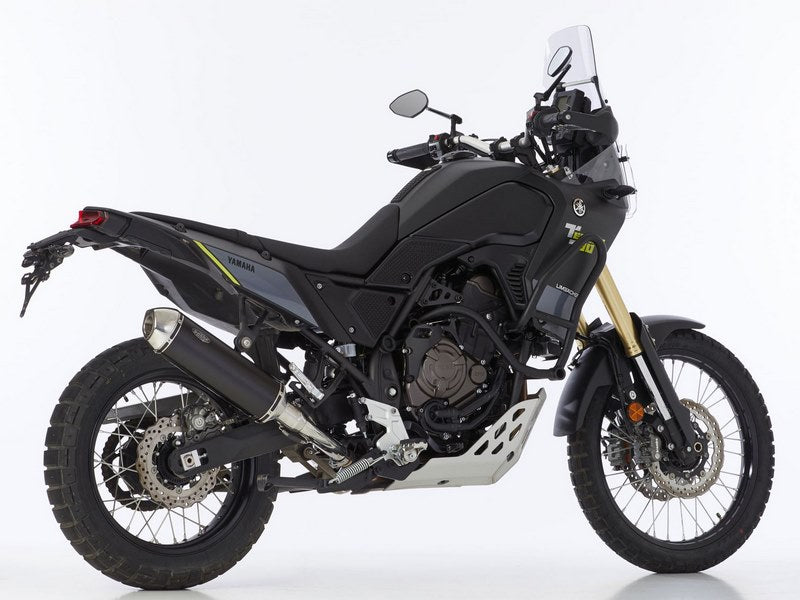 SHARK / シャークマフラー DSX-5 slip on exhaust (2-1)  Black  Elliptical | 841057