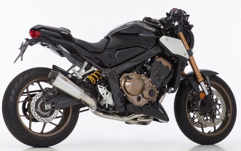 SHARK / シャークマフラー DSX-7 complete exhaust system (4-1) super short  Silver  Elliptical/Conical | 843017