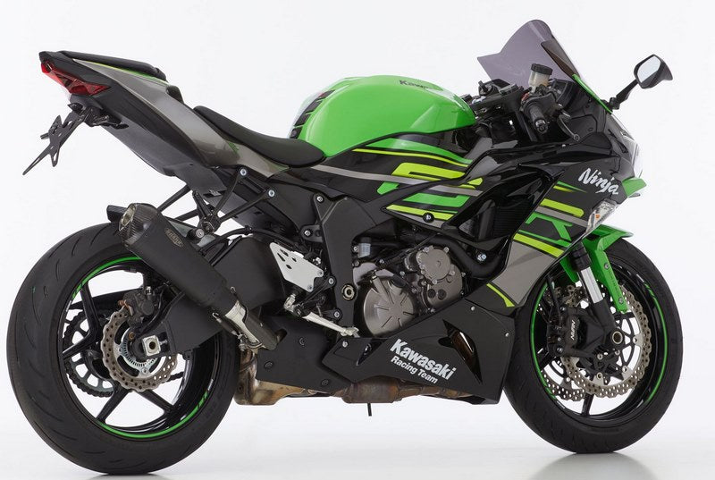 SHARK / シャークマフラー DSX-7 slip on exhaust (4-1) super short  Matt Black  Elliptical/Conical | 843182