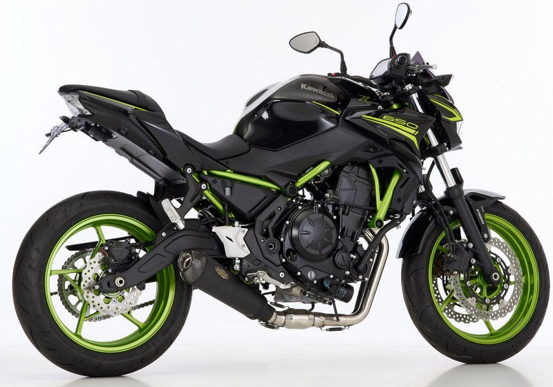 SHARK / シャークマフラー DSX-7 complete exhaust system (2-1)  Matt Black  Elliptical/Conical | 843188