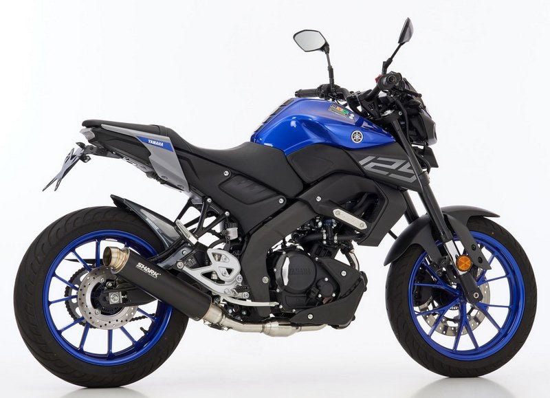 SHARK / シャークマフラー SRC 4 complete exhaust system (1-1)  Black  Round | 845142