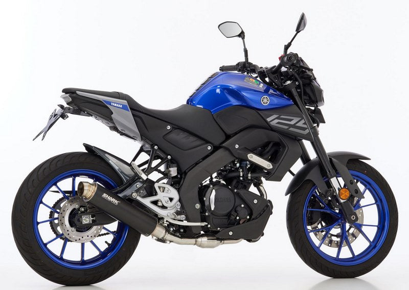 SHARK / シャークマフラー SRC 4 complete exhaust system (1-1)  Black  Round | 845143