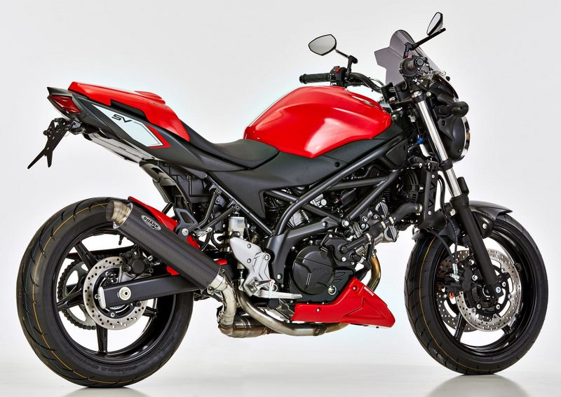 SHARK / シャークマフラー SRC 4 slip on exhaust (2-1)  Round | 845226