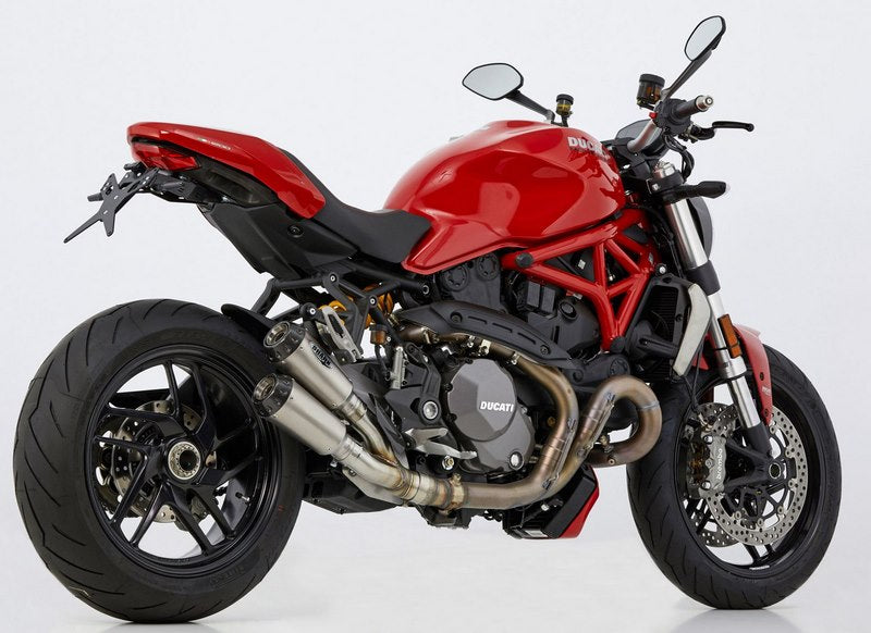 SHARK / シャークマフラー TRC-10 slip on exhaust (2-2)  Silver  Round/Conical | 860009