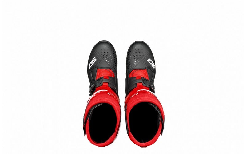 Sidi / シディ Crossair ブラック-レッド オフロードブーツ | 52391-105