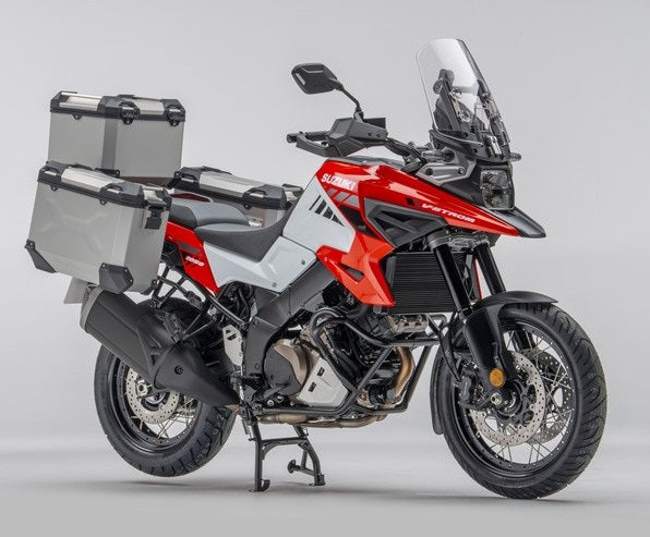 Suzuki / スズキ アルミニウムサイドボックスセット 37ltr.シルバー | 990D0-ALSC1-037