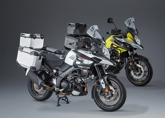 Suzuki / スズキ アルミニウムサイドボックスセット 37ltr.ブラック | 990D0-ALSC2-037