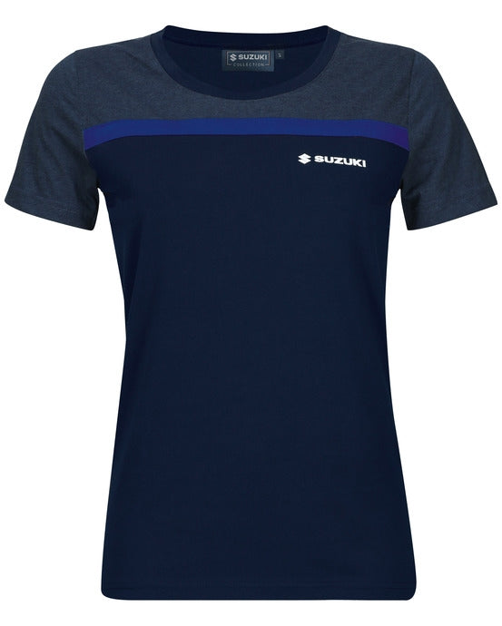 Suzuki / スズキ チーム ブルー Tシャツ レディース | 990F0-BLTL3