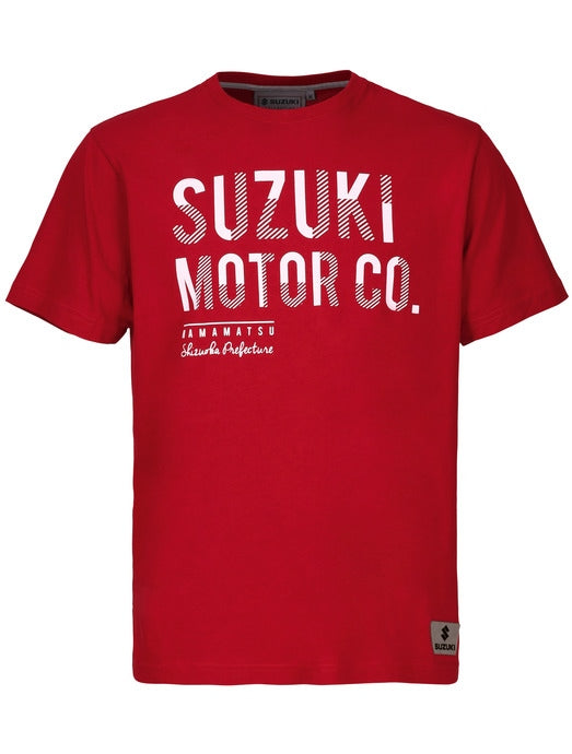 Suzuki / スズキ Fashion Tシャツ レッド メンズ | 990F0-FHTS1