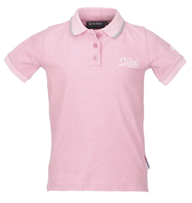 Suzuki / スズキ Fashion キッズ ポロシャツ ピンク | 990F0-FPC02