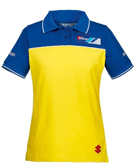 Suzuki / スズキ チーム イエロー ポロシャツ レディース | 990F0-YLPL3