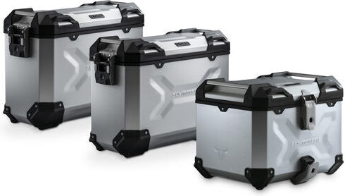 SW Motech Adventure set luggage. Silver. Voge 650 DS/X (22-). | ADV.02.049.75000/S