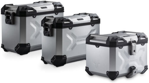 SWモテック / SW-Motech アドベンチャーセット ラゲッジ シルバー Suzuki V-Strom Vストローム 1050 / XT (19-). | ADV.05.936.75001/S