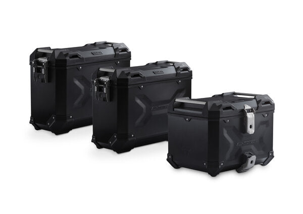 SW-MOTECH / SWモテック Adventure set luggage. Black. Ducati DesertX (22-). | ADV.22.995.75000/B