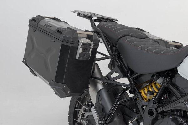 SW MOTECH / SWモテック アドベンチャーセットラゲッジ US Model. ブラック Ducati DesertX (22-). | ADV.22.995.75100/B