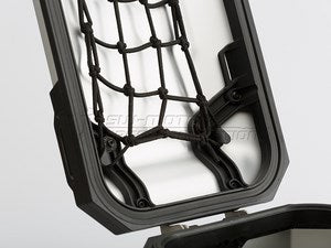 SW-MOTECH / SWモテック トラックスギア (TRAX GEAR)+ サイドケース リッドネット M ブラック TRAX ADV サイドケース 37 l | BC.ALK.00.732.10400/B