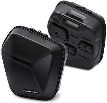 SW-MOTECH / SWモテック URBAN ABS サイドケース set. 2x 16.5 l. ABS プラスチック SLC サイドキャリア用 | BC.HTA.00.677.10000/B