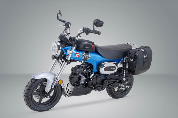 SW MOTECH / SWモテック Legend Gear （レジェンドギア） サイドバッグシステム LC ブラックエディション Honda Dax 125 (22-). | BC.HTA.01.203.20100