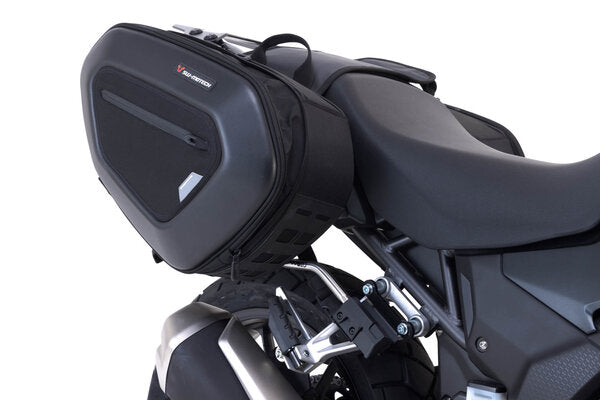 SW MOTECH / SWモテック PRO BLAZE サドルバッグセット ブラック Honda CB500X (13-)  NX500 (23-). | BC.HTA.01.740.35900