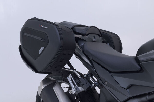SW MOTECH / SWモテック PRO BLAZE H サドルバッグセット ブラック Honda CBR300R  CBR500R/ CB500F (16-). | BC.HTA.01.740.36800