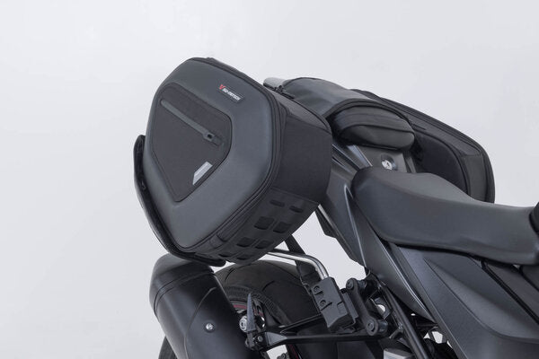 SW MOTECH / SWモテック PRO BLAZE H サドルバッグセット ブラック Suzuki GSR750 (11-16)/ GSX-S750 (16-). | BC.HTA.05.740.35600