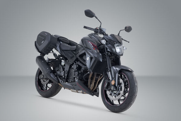 SW MOTECH / SWモテック PRO BLAZE H サドルバッグセット ブラック Suzuki GSR750 (11-16)/ GSX-S750 (16-). | BC.HTA.05.740.35600