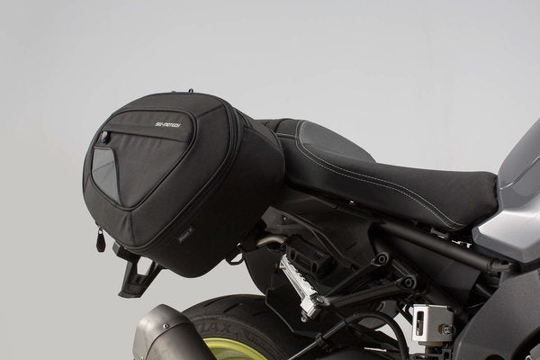 SW-MOTECH / SWモテック BLAZE H サドルバッグセット －ブラック/グレー－ Yamaha MT-10 (16-). | BC.HTA.06.740.11301/B