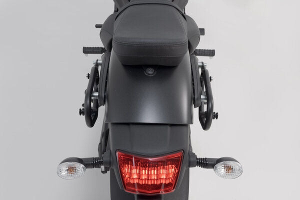 SW Motech Legend Gear side bag system LC Black Edition. Kawasaki Vulcan S (16-). | BC.HTA.08.855.20101