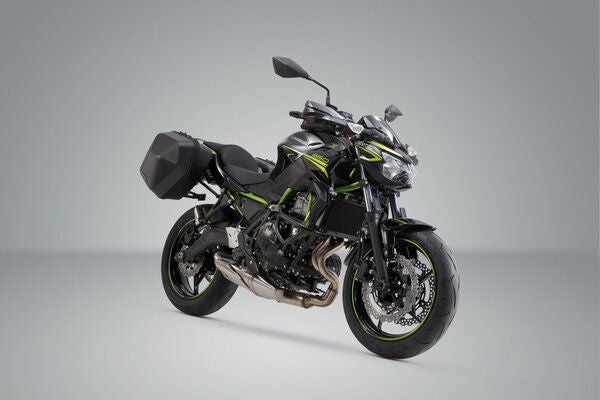 SW Motech URBAN ABS side case system. 2x 16.5L. Kawasaki Z650 (16-) / Ninja 650 (16-). | BC.HTA.08.866.30001/B