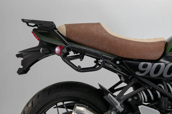 SW Motech Legend Gear side bag system LC Black Edition. Kawasaki Z900RS/ Cafe (17-)  50th Anni. (22-). | BC.HTA.08.891.20102