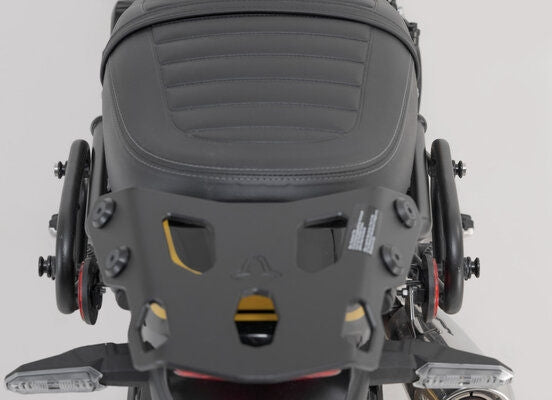 SW Motech Legend Gear side bag system LC Black Edition. Kawasaki Z900RS SE (21-). | BC.HTA.08.891.20301