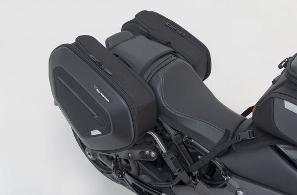 SW Motech PRO BLAZE saddlebag set. Black. LiveWireONE. | BC.HTA.09.740.30000