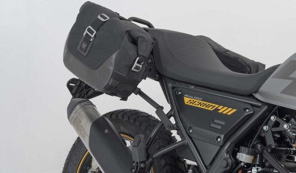 SW Motech Legend Gear side bag system LC. Royal Enfield Himalayan Scram 411 (22-). | BC.HTA.41.030.20000