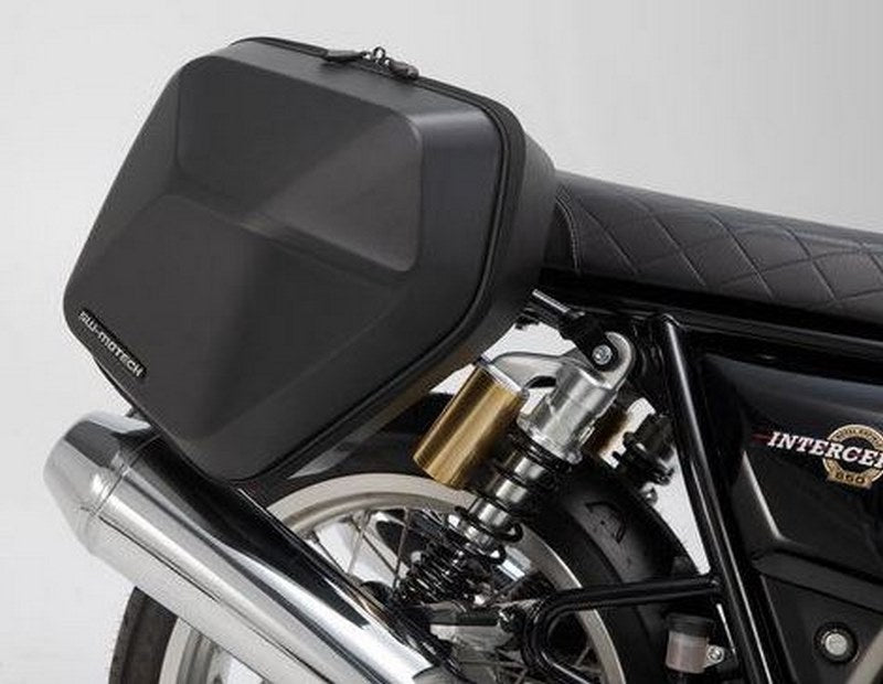 SW-MOTECH / SWモテック URBAN ABS サイドケースシステム 2x 16 5 l. Royal Enfield Interceptor/ Continental | BC.HTA.41.937.30000/B
