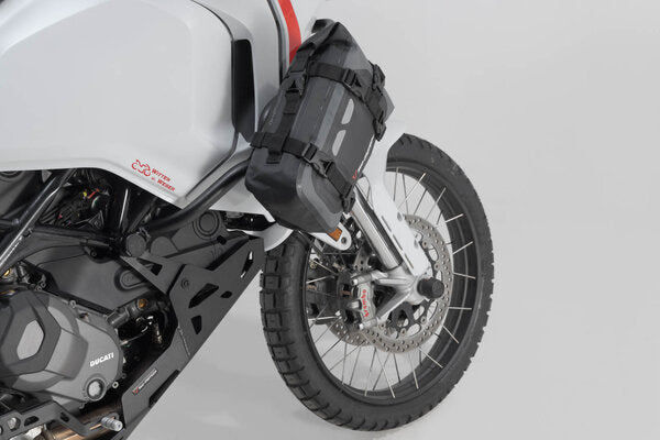 SW-MOTECH / SWモテック Drybag 80 tail bag. 8 l. Grey/black. Waterproof. | BC.WPB.00.010.20000