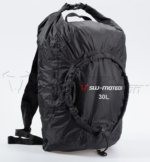 SW-MOTECH / SWモテック フォルダブル バックパック フレックスパック 75D  リップストップ-ポリスター/PU 防水 ブラック 30 l | BC.WPB.00.019.10000