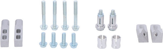 SW Motech Handguard mounting kit. B-stock. For triple clamping bolt on top lateral/front. | B.BHG-153-00-NP