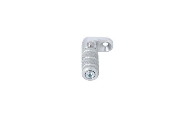 SW-MOTECH / SWモテック Gear lever tread. Silver. Knurled. incl. extension. | FSC.00.127.10100/S