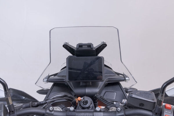 SW Motech GPS mount for cockpit. Black. KTM 890 Adv (22-). | GPS.04.918.10000/B