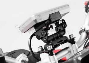 SW-MOTECH / SWモテック QUICK-LOCK（クイックロック） GPS マウント －ブラック－ | GPS.07.646.10101/B