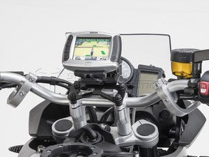 SW-MOTECH / SWモテック QUICK-LOCK（クイックロック） GPS-マウント ショックアブソーベント ブラック | GPS.07.646.10300/B