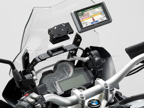 SW-MOTECH / SWモテック QUICK-LOCK（クイックロック） GPS マウント －ブラック－ | GPS.07.646.11000/B