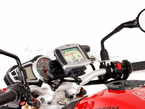 SW-MOTECH / SWモテック QUICK-LOCK（クイックロック） GPS マウント ブラック | GPS.11.646.10301/B