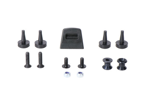 SW-MOTECH / SWモテック Adapter kit for ADVENTURE-RACK. For Givi/Kappa Monokey. Black. | GPT.00.152.35401/B