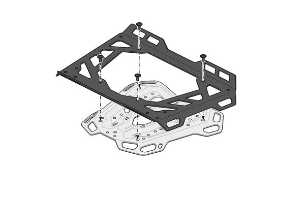 SW MOTECH / SWモテック ADVENTURE-RACK （アドベンチャーラック） ブラック Suzuki GSX-S1000GX (23-). | GPT.05.601.19000/B