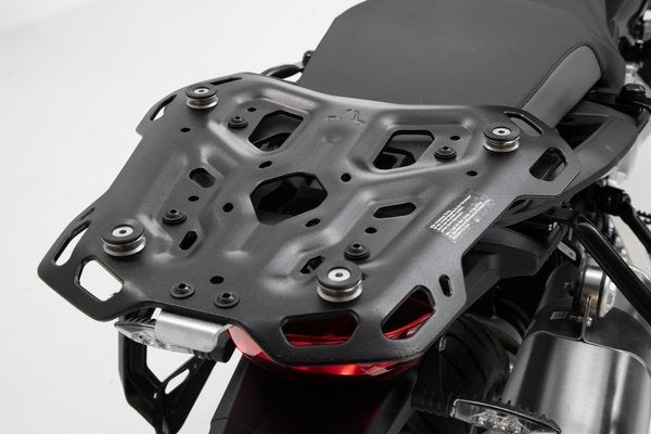 SW-MOTECH / SWモテック TRAX ADV トップケース システム. シルバー F750/850GS (18-). For plastic rack. | GPT.07.89
