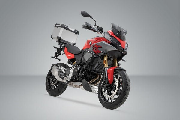 SW-MOTECH / SWモテック TRAX ADV トップケース システム シルバー BMW F 900 R / XR (19-) | GPT.07.945.70000/S