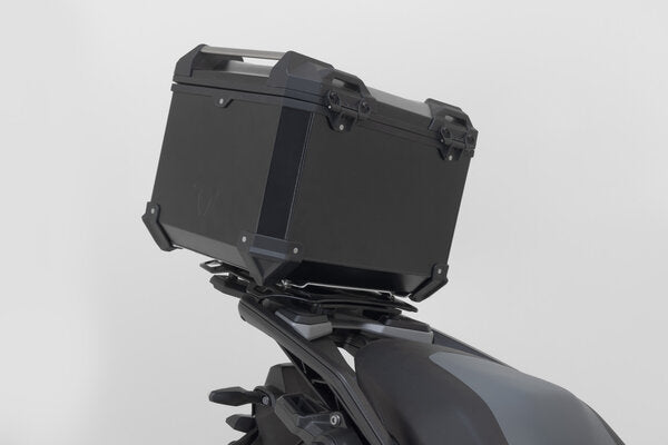 SW MOTECH / SWモテック TRAX ADV トップケースシステム ブラック BMW R 1300 GS (23-). BMW トップケースホルダー | GPT.07.975.70100/B