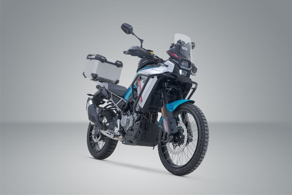 SW MOTECH / SWモテック TRAX ADV トップケースシステム シルバー CFMoto 450MT (23-). | GPT.10.625.70000/S
