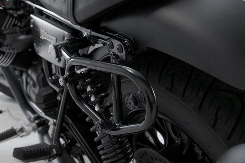 SW-MOTECH SLC side carrier left Moto Guzzi V9 Roamer/Bobber (15-). | HTA.17.797.10001
